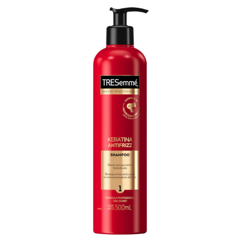 TRESEMMÉ Shampoo Keratina Antifrizz 500ml botella