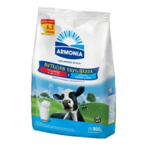 Pack de leche en polvo Armonía Entera 800g
