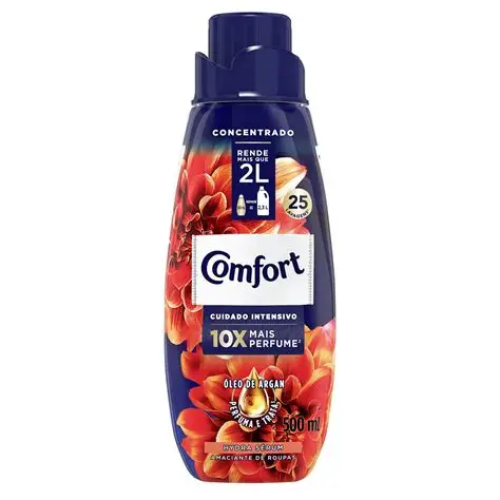 Comfort 500ml Energia Floral suavizante concentrado con óleo de argán