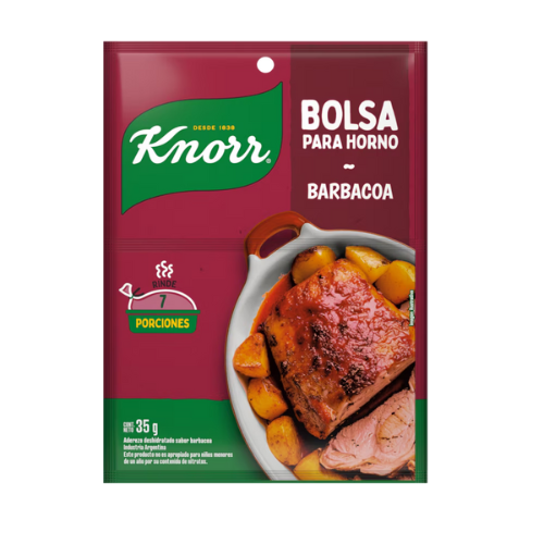 sobre Knorr sabor al horno barbacoa 35g