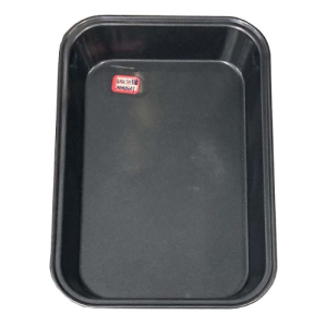 Livorno asadera teflón 34x24 negra antiadherente