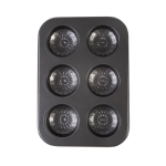 Muffinera Livorno Teflón x6 antiadherente