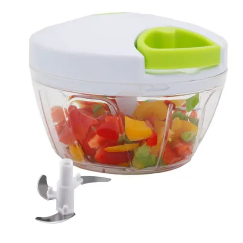 livorno 202878 Livorno Picador 12.5x7.5 con cuchillas de acero inoxidable para verduras