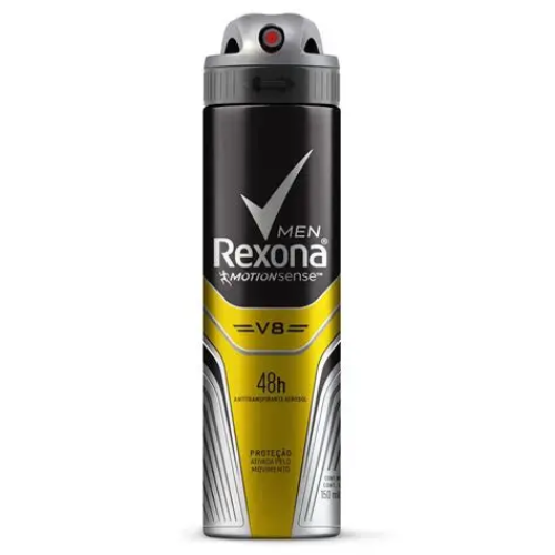 Desodorante Rexona Men V8 148 gr aerosol con protección 48 horas