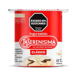 yogur La Serenísima vainilla