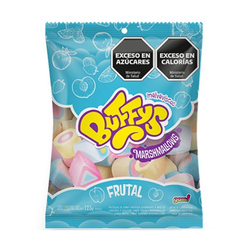 malvaviscos Buffys sabor frutal