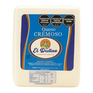 queso cremoso El Destino