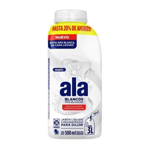 jabón líquido Ala para diluir 500ml