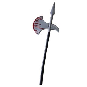 hacha Halloween Stasio con sangre