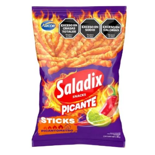 snacks Saladix Sticks Picante
