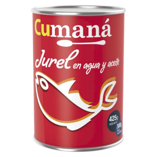 jurel Cumana en aceite 425 gramos