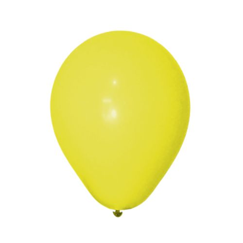 globo amarillo 12 pulgadas