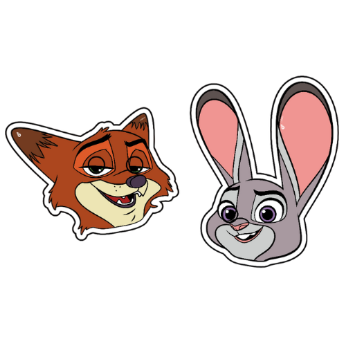 antifaz Zootopia infantil personajes