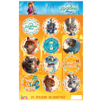 stickers autoadhesivos Zootopia personajes