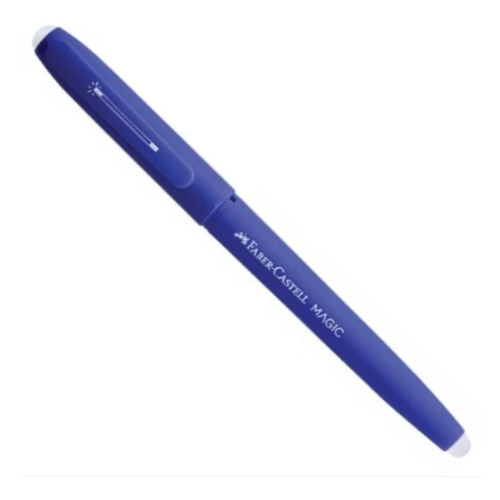 roller magic borrable faber castell azul