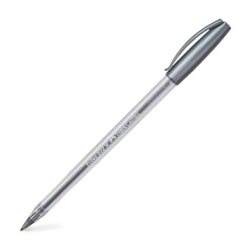 bolígrafo Trilux plata Faber Castell