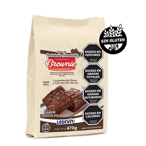 mix brownie Ledevit chocolate 470g