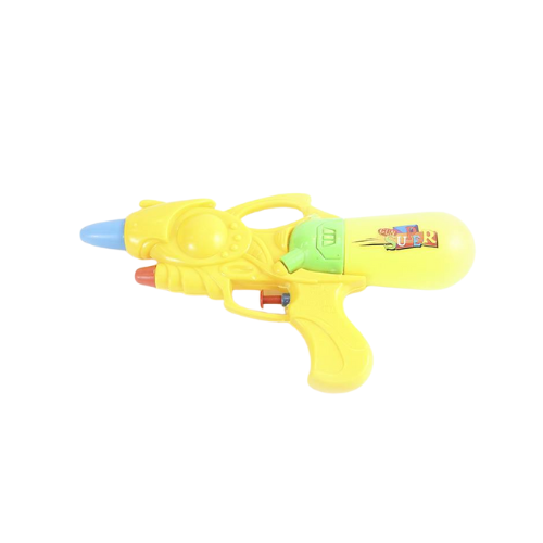 pistola de agua 24x12 transparente colores surtidos