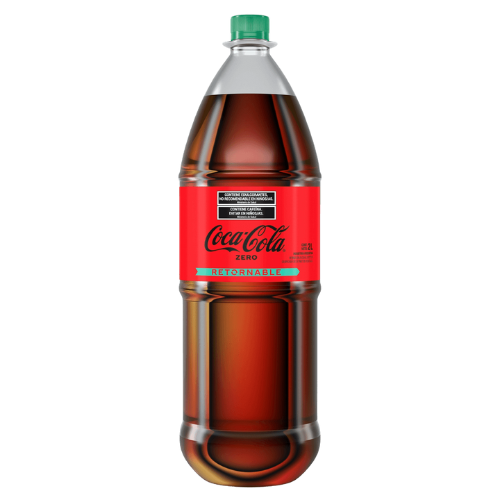 gaseosa coca cola 2l retornable botella