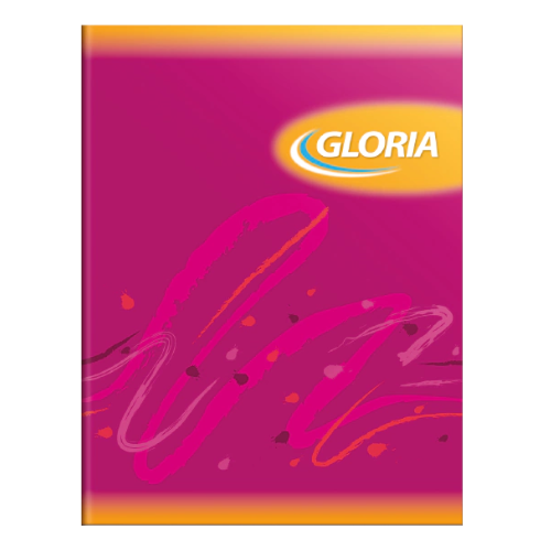 Gloria cuaderno tapa blanda 24 hojas rayado