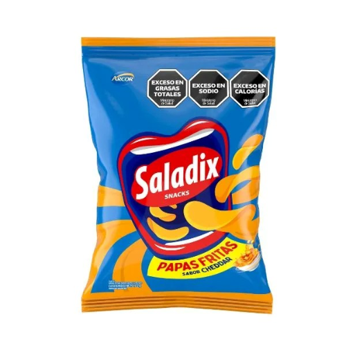 papas fritas Saladix cheddar 72 g