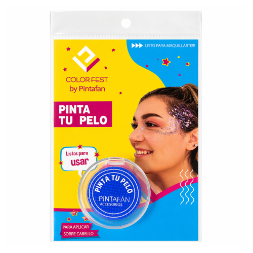 pinta pelo celeste colorfest cabello argentina