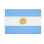 bandera argentina tela 90x150 grande celeste blanco