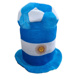 galera argentina mundial celeste blanco cotillon