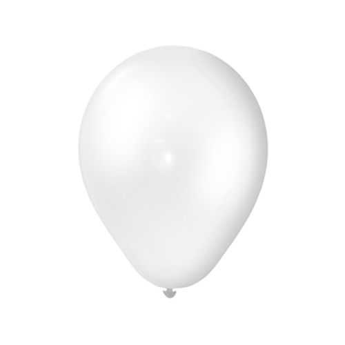 globo perlado blanco globos perlados blanco bombucha 9 pulgadas x25 unidades