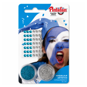 mini kit glitter argentina pintafan maquillaje