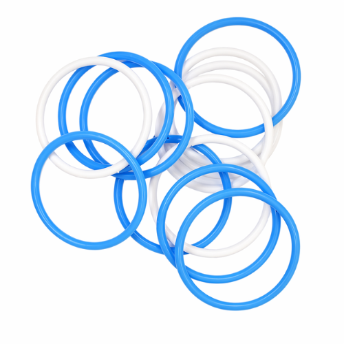 pulsera argentina x12 cotillon celeste blanco