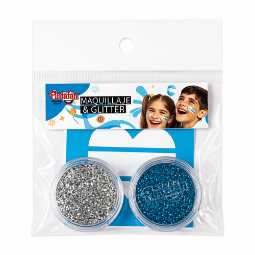 stencil argentina corazon glitter pintafan maquillaje