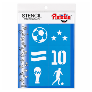 stencil maquillaje argentina 6 en 1 pintafan