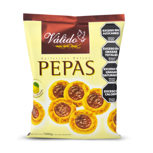 pepas valido 500g galletitas membrillo