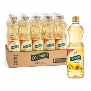 ACEITE COCINERO GIRASOL 1.5Lts BULTO x12u
