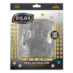 Cortina Metal Estrella Plata 2x1 Dilax