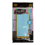 Cortina Pastel Celeste 2x1 Dilax