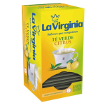 la virginia te verde citrus 20 saquitos