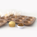jovifel molde muffins x12 cobre