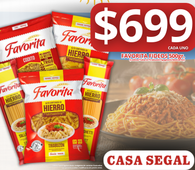 fideos favorita pastas