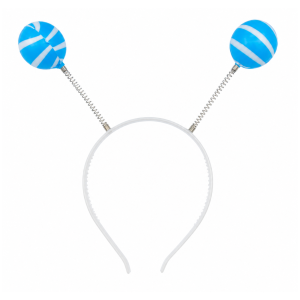 vincha argentina pelotitas futbol accesorio mundial