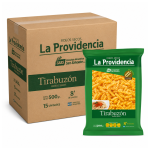 Fideos Tirabuzón La Providencia 500g bulto x15 unidades