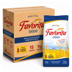 Harina 0000 Favorita 1Kg bulto x15 unidades mayorista Casa Segal