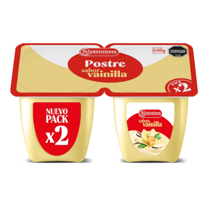 Postre Vainilla x2 190gr La Serenísima