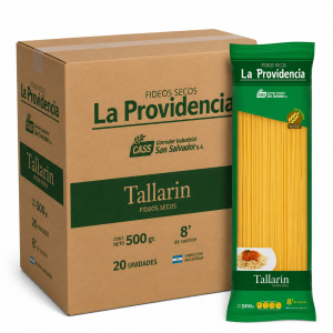 Fideos Tallarín La Providencia 500g bulto x20 unidades mayorista Casa Segal