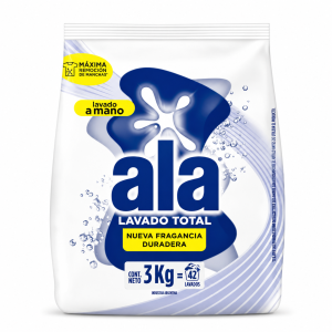 Ala Jabón Regular 3kg Ropa Dual