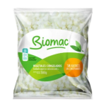 Cebolla en Cubos Biomac 500 gr congelada, cebolla blanca cortada en cubos, 100% natural, sin agregados, aditivos ni conservantes, lista para cocinar.