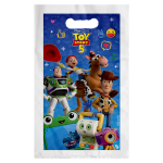 Bolsitas Toy Story 5 x10 para sorpresitas con Woody, Buzz Lightyear, Jessie y Tiro al Blanco, ideales para souvenirs y cumpleaños infantiles temáticos.