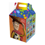Cajas Sorpresa Toy Story 5 x6 con diseño de Woody y personajes temáticos, ideales para souvenirs, golosinas y cumpleaños infantiles.