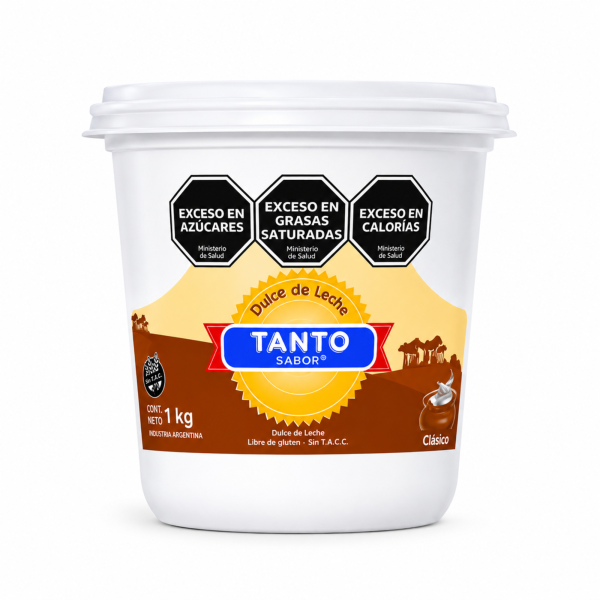 ddl tanto 1kg Dulce de Leche Tanto 1kg clásico